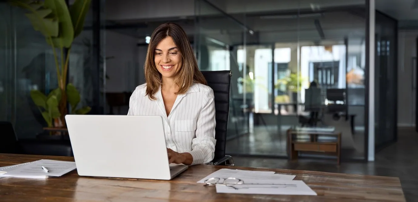 A dedicated account manager working on a dermatology practice's billing processes